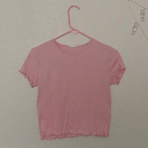 semi cropped t-shirt